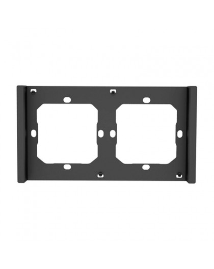 Frame for switch M5 80 double 2-fold SONOFF M5-2C-80-F (graphite/black)