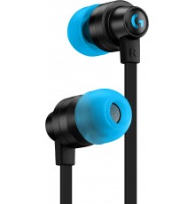 Logitech G333 Gaming Earphones, Black