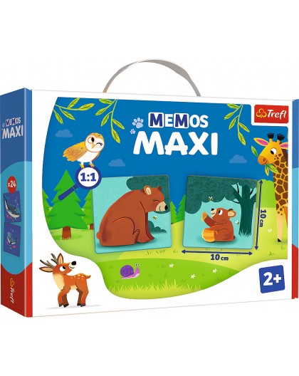 Trefl Memory Development Board Game "Animals"