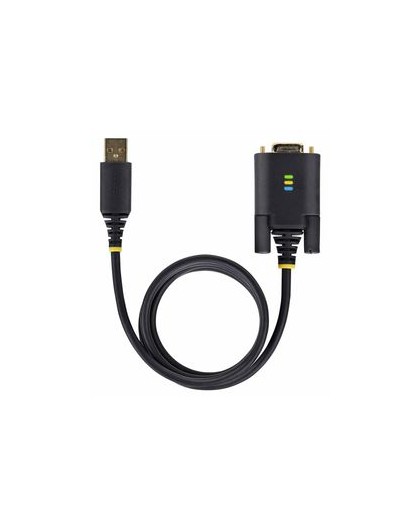 USB laidas Startech 1P6FFC-USB-SERIAL juodos spalvos, 2 m ilgis