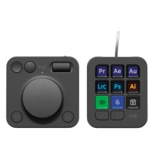 Logitech MX Creative Console image editing console, graphite