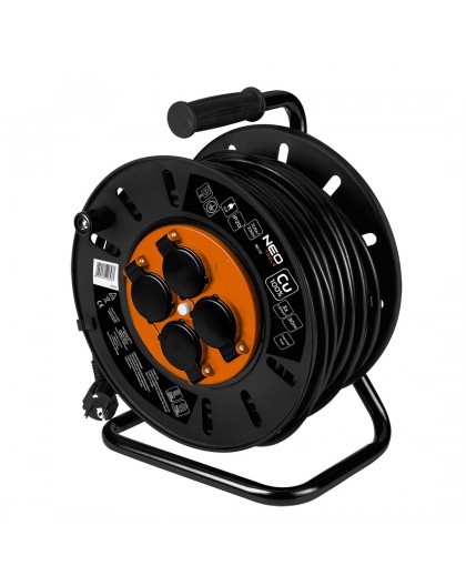 Cable drum 30m, 3x1.5mm2