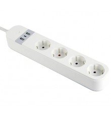 Gembird Smart Power Strip with USB Charger 4 Sockets Smart Socket