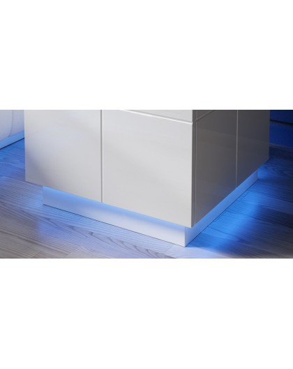 Cama REJA bedside table light blue