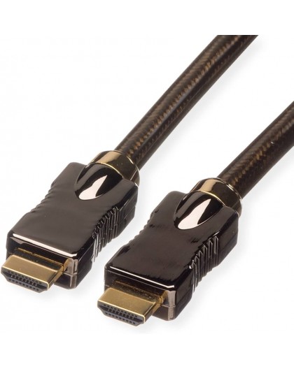 ROLINE HDMI UHD KABEL+ETH.ST-ST.3M