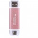 TRANSCEND ESD310P 1TB External SSD USB 10Gbps Type C/A Pink