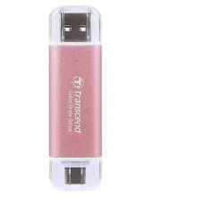 TRANSCEND ESD310P 1TB External SSD USB 10Gbps Type C/A Pink