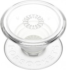 PopSockets PopGrip - Phone Holder, Clear