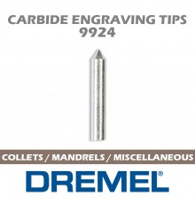 Dremel 9924 Carbide Engraving Tips 3-pack