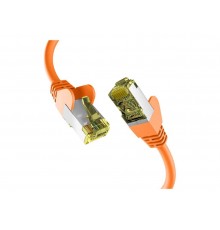 EFB EFB CAT6a Oranžinis 10m Prijungimo laidas S/FTP PIMF