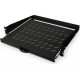 DIGITUS Pull-out shelf for fixed installation 483mm profile rail.
