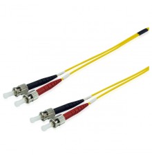 LWL Patchkaabel ST-ST 5.00m Singlemode Duplex OS2 ge Polyb