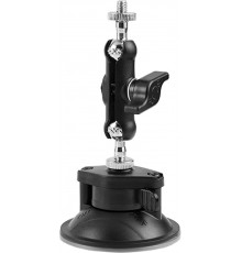 PULUZ Magic Arm Tripod Suction Cup Holder (Black)