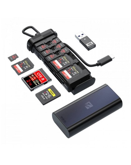 Pro card reader FREEWELL CF A/B, SD, TF