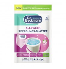 Dr. Beckmann Floor & Multi‑Surface Cleaning Sheets Magic Leaves Spring Fresh 20 pcs.