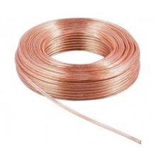 Inline Goobay speaker cable, 2 x 4 mm, 10.0 m, transparent