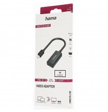 Adapter Hama Mini Disp.Port-HDMI, kullatud