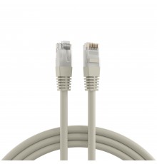 EFB RJ45 Patch Cable U/UTP, Cat.5e, PVC, CCA, 10m, gray