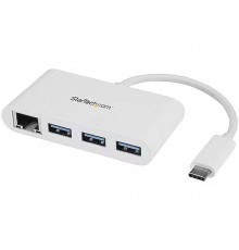 StarTech 3PT USB 3.0 HUB + GBE - USB-C