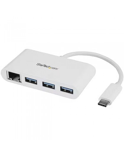 StarTech 3PT USB 3.0 HUB + GBE - USB-C