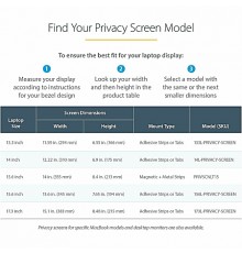 StarTech 15IN LAPTOP PRIVACY SCREEN
