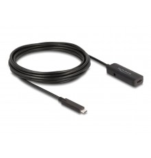 Delock USB-C to USB-C Cable - 5 m Black (80028)