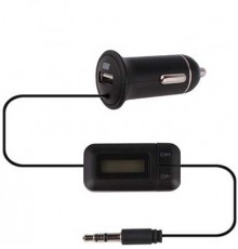 Extra Digital USB lādētājs + FM modulators automašīnām (12V, 24V)