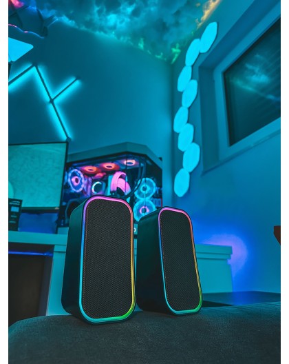 Speedlink TOKEN RGB Gaming Stereo Speaker, black