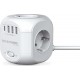 RealPower socket cube PowerBox 431 + 3xUSB-A / 1xUSB-C
