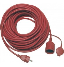 REV extension IP44 25m red