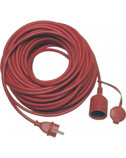 REV extension IP44 25m red