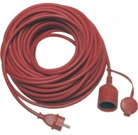 REV extension IP44 25m red