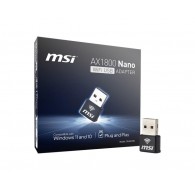 MSI AX1800 Nano WiFi USB Adapter interface cards/adapter USB 2.0