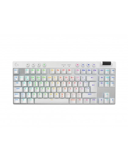 Logitech G Pro X TKL Wireless Gaming Keyboard, White