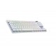 Logitech G Pro X TKL Wireless Gaming Keyboard, White