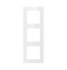 Triple frame socket Avatto N-TS10-Frame-W3 (white)