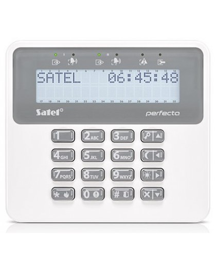 Satel PRF-LCD-WRL smart home central control unit accessory