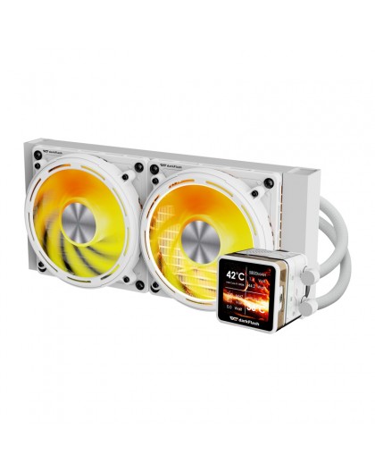 Water cooling for the processor DE240 (white)