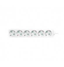 LogiLink 6 Socket 1.5m White LPS238