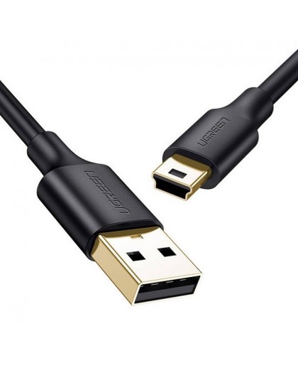 Ugreen USB cable - mini USB US132 1m (black)