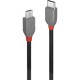 LINDY USB 2.0 Type C/Micro-B Anthra Line M/M 0.5m Cable