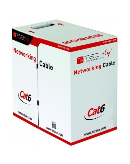 Techly ITP6-305-BL networking cable Blue 305 m Cat6 U/UTP (UTP)