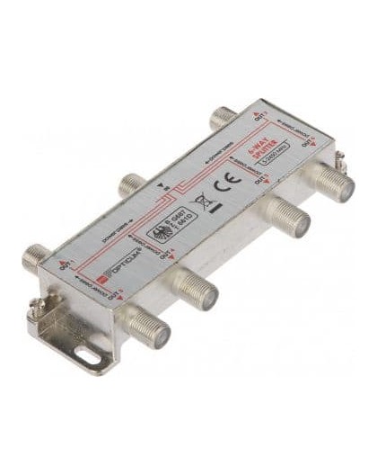 Opticum 1-6 DVB-T SAT splitter 6x1