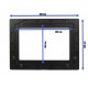 ALLNET Touch Display Tablet 10-inch with mounting frame bezel