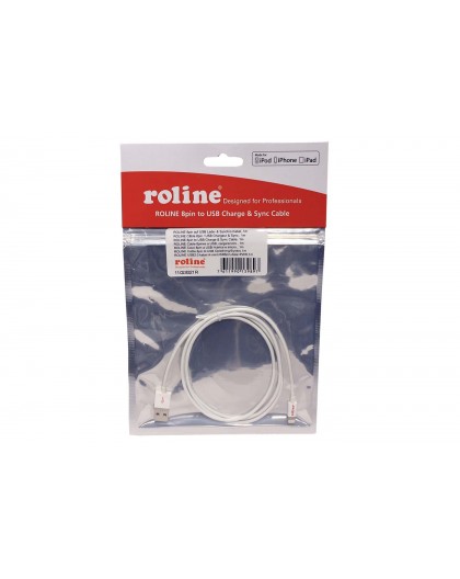 ROLINE 8PIN/USB CHARGING/SYNC CABLE