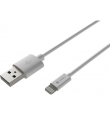 Кабель NATEC Prati Lightning - USB-A M/M 2м белый MFI