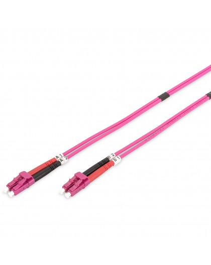 DIGITUS LWL Patch Cable LC - LC 3.00m Multimode Duplex OM4