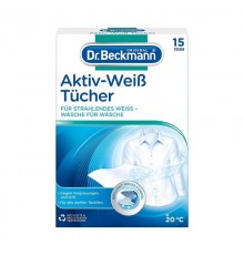 Dr. Beckmann Laundry Bleaching Wipes 15 pcs.