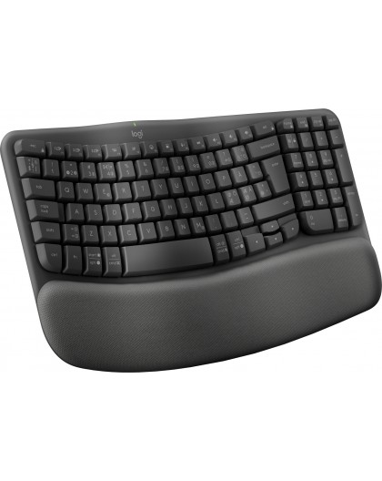 Logitech Wave Keys -belgis klaviatūra, grafitas