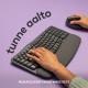 Logitech Wave Keys - wireless keyboard, graphite